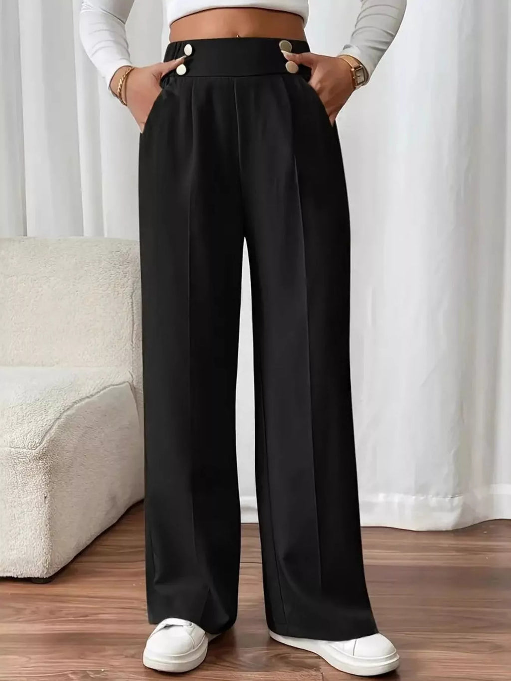Full Size High-waisted Wide-leg Pants Plus (9)