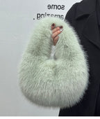 Portable Fur Bag Fall Winter Popular photo 8