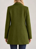 Single-breasted Longline Coat (5)