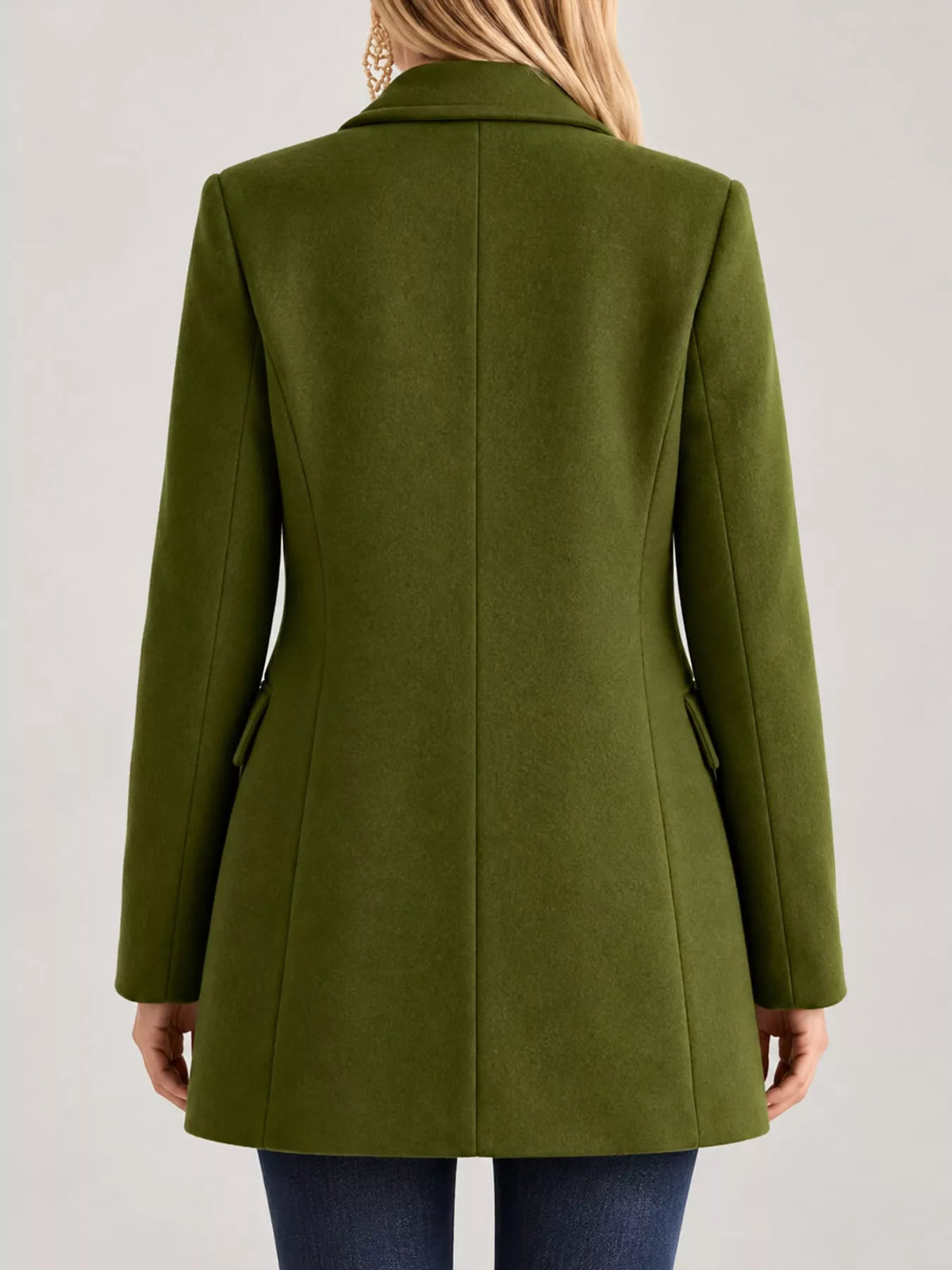 Single-breasted Longline Coat (5)