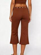 Mid Rise Capris Pants (10)