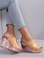 Pu Leather High Heel Sandals (12)