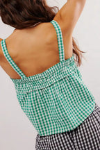 Tied Front Textured Square Neck Cami (12)