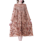 Middle Aged Mother's Silk Dress photo 1