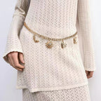 Metal Chain Gold Dress photo 2