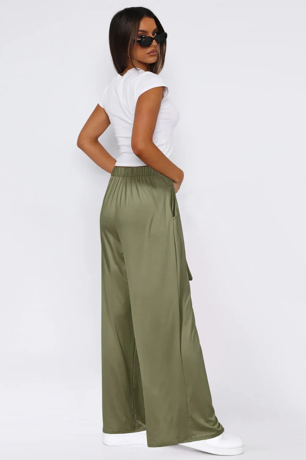 Tied Wide Leg Pants Pockets (7)