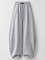 Full Size Drawstring Loose Fit Wide-leg Sweatpants Plus (5)