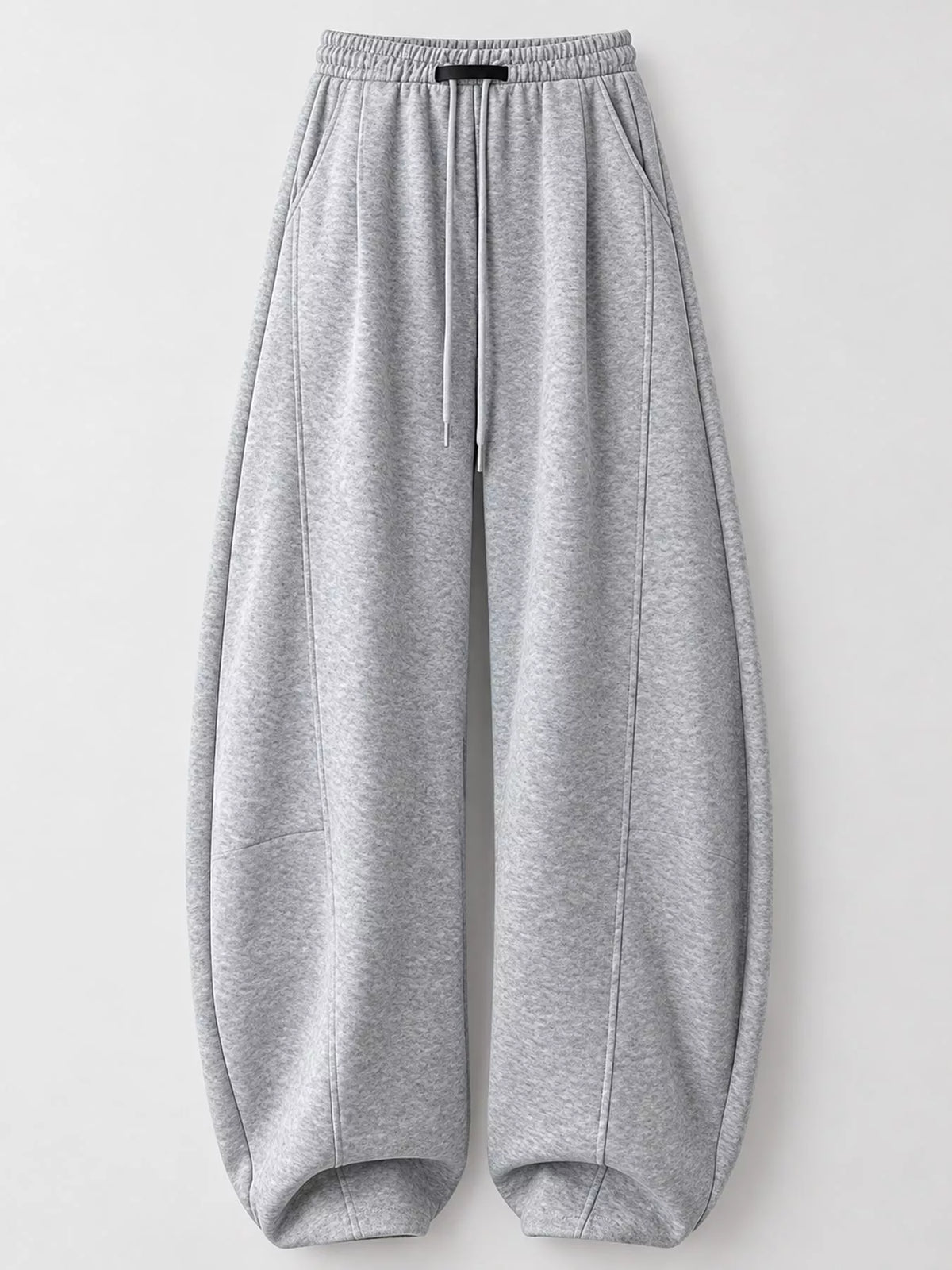 Full Size Drawstring Loose Fit Wide-leg Sweatpants Plus (5)
