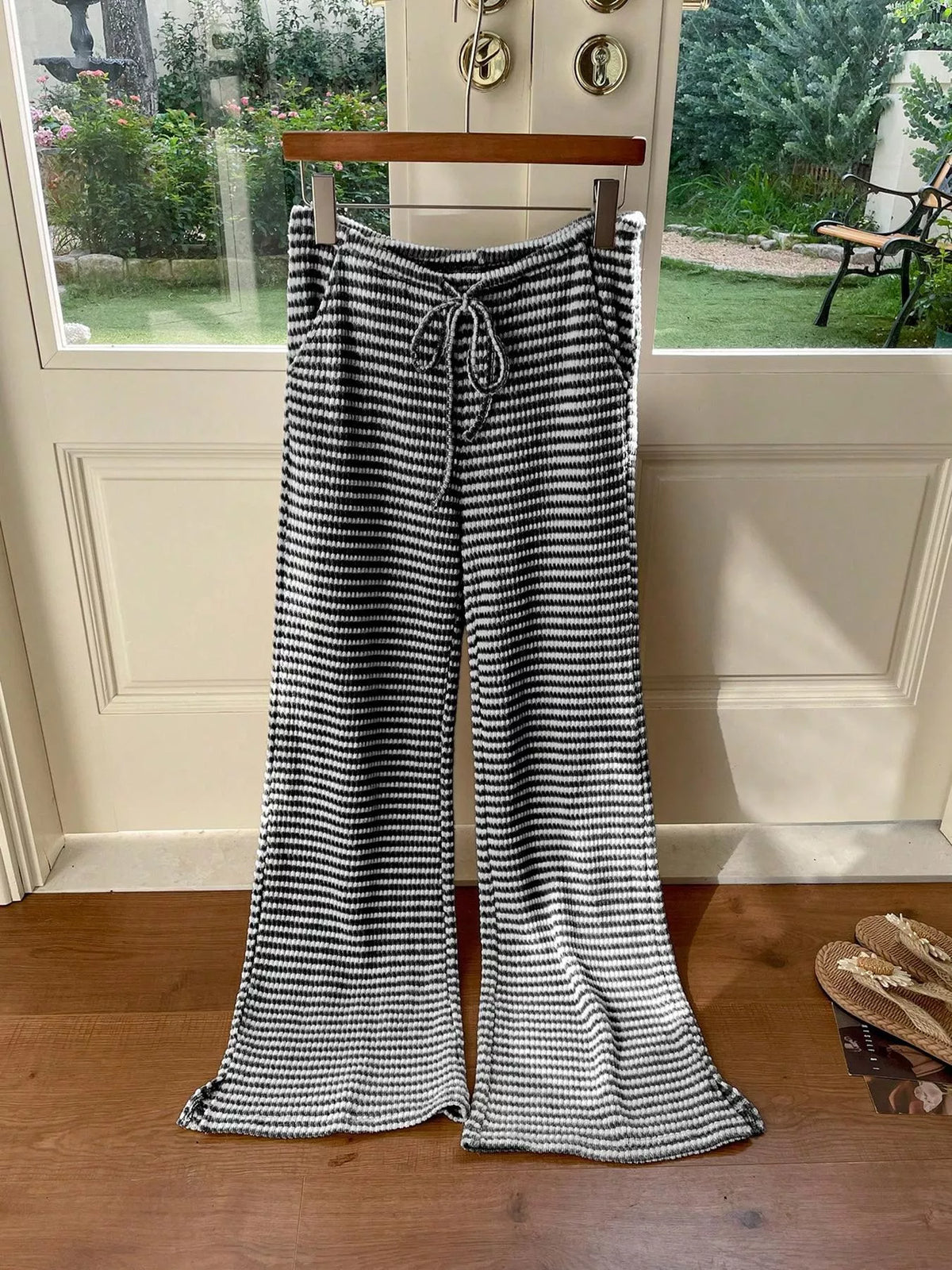 Drawstring Wide Leg Pants (18)