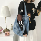 Denim Shoulder Bag photo 4