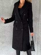 Double-breasted Longline Coat (12)