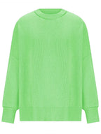 Round Neck Long Sleeve Sweater (33)
