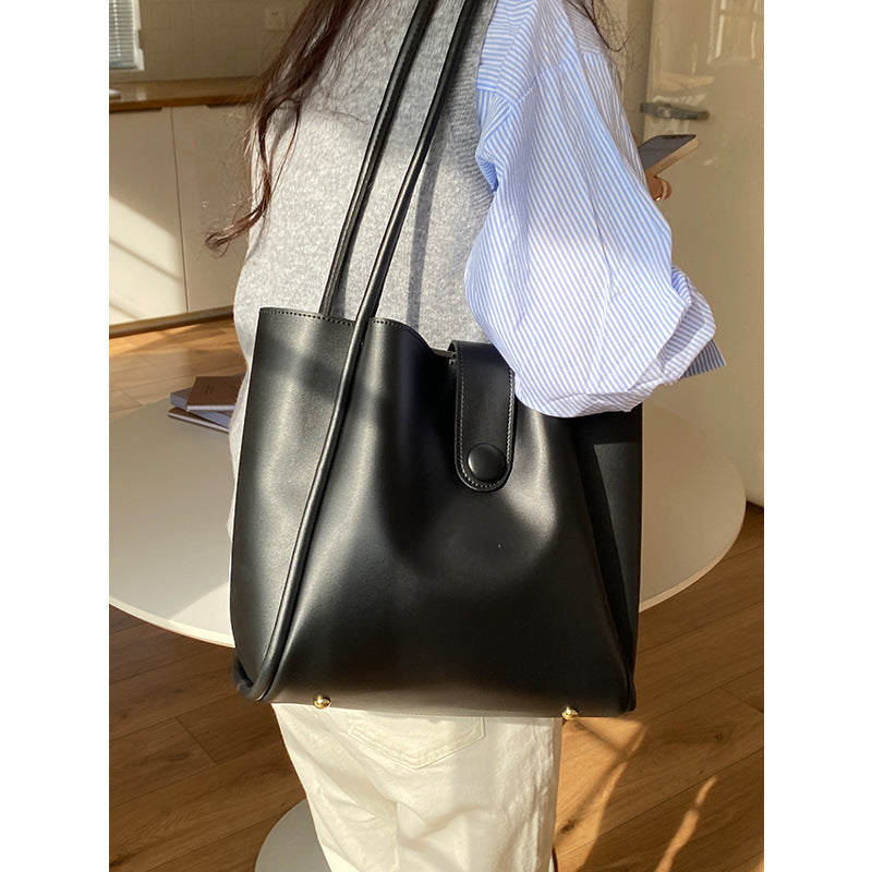 Retro One-shoulder Work Commuter Tote photo 26