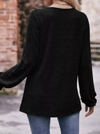Ruffle Cuff Long Sleeve T-shirt (21)