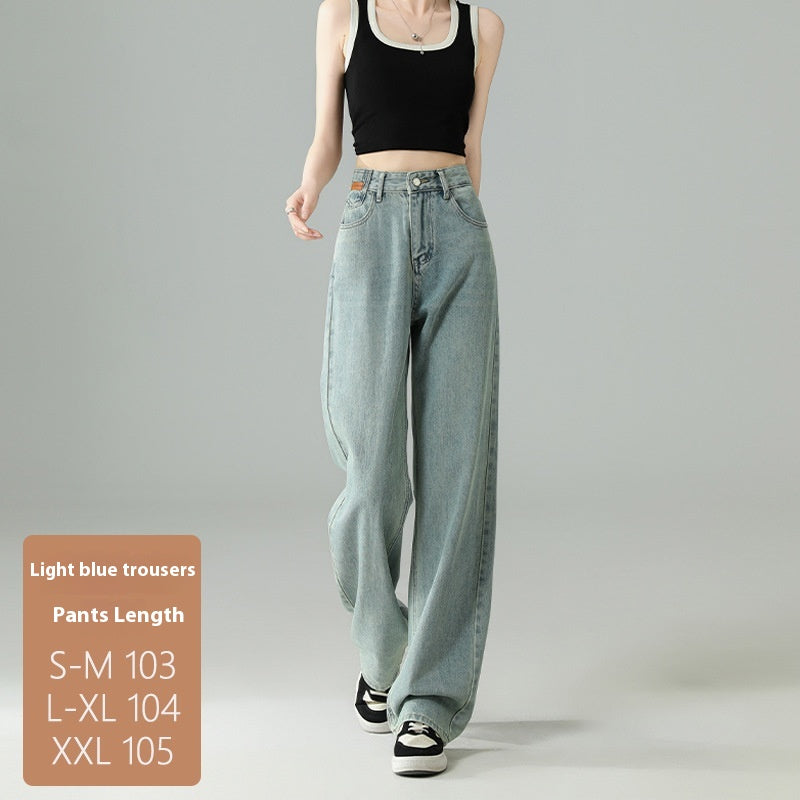 Cropped Trousers Embroidered Wide-leg Jeans variant CJNZ213626301AZ|CJNZ213626302BY|CJNZ213626303CX|CJNZ213626304DW|CJNZ213626305EV