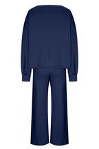 Round Neck Long Sleeve Top Pants Set (9)