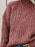 Turtleneck Long Sleeve Sweater (15)