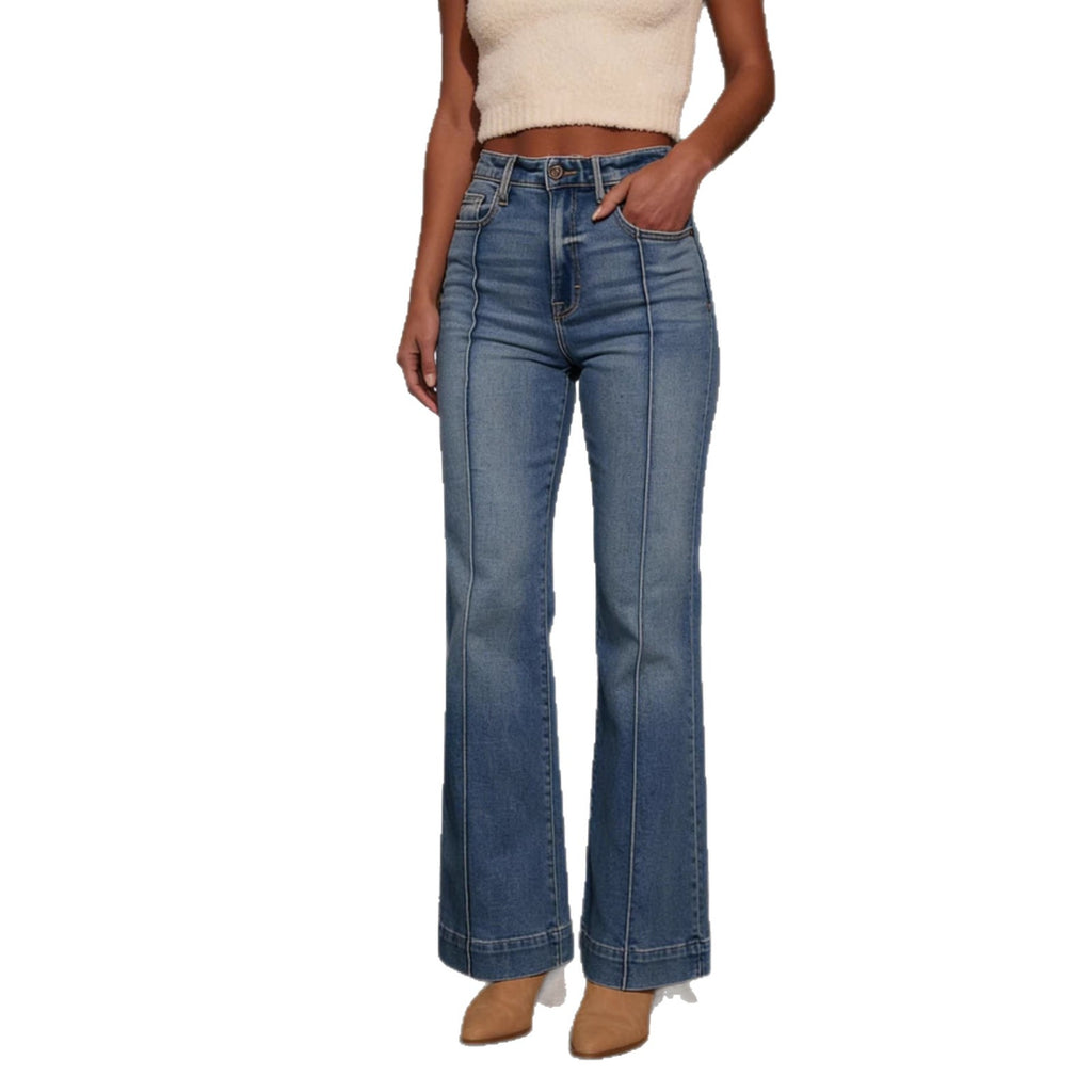 Mid-rise Bootcut Jeans photo 4