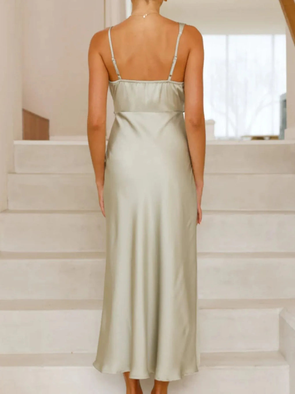 Satin Asymmetrical Midi Dress (15)