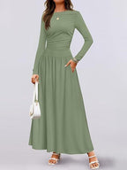 Long Sleeve Maxi Dress Pockets (13)