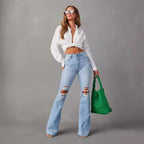 Wide-leg Jeans photo 2