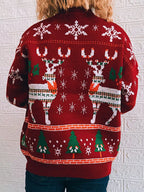 Turtleneck Drop Shoulder Long Sleeve Sweater (5)