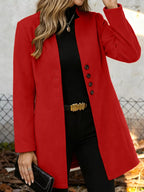 Button-down Longline Outerwear (25)