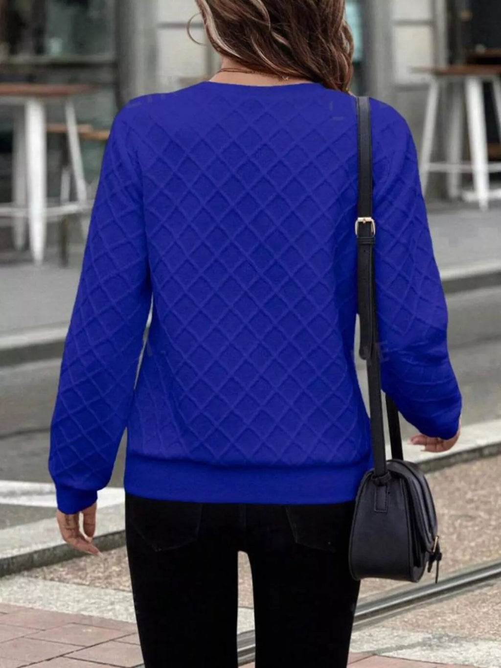 Textured Quarter-zip Sweatshirt (13)