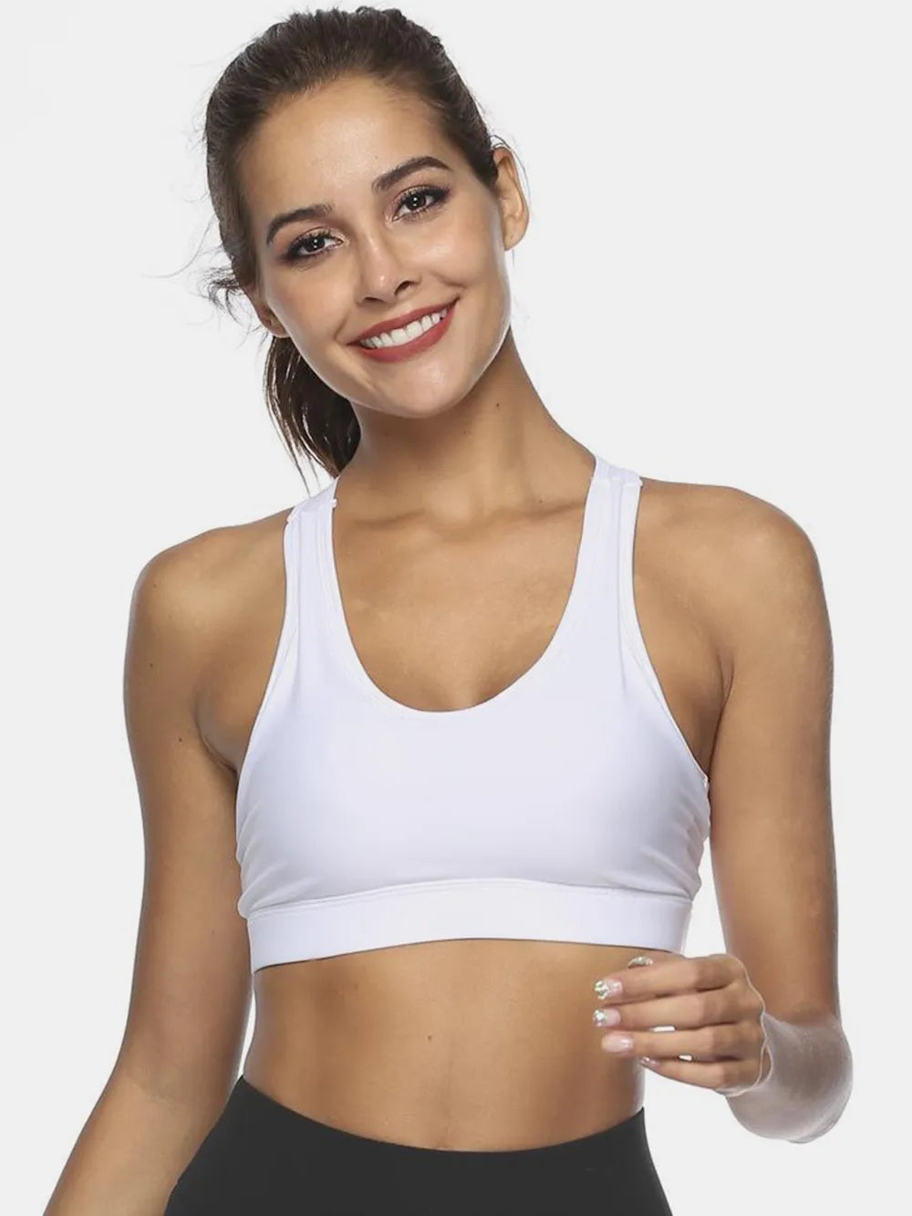 Cutout Scoop Neck Active Tank (2)