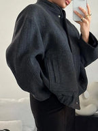 Full Size Snap Down Drop Shoulder Jacket (14)