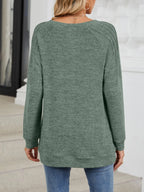 Round Neck Long Sleeve T-shirt (10)