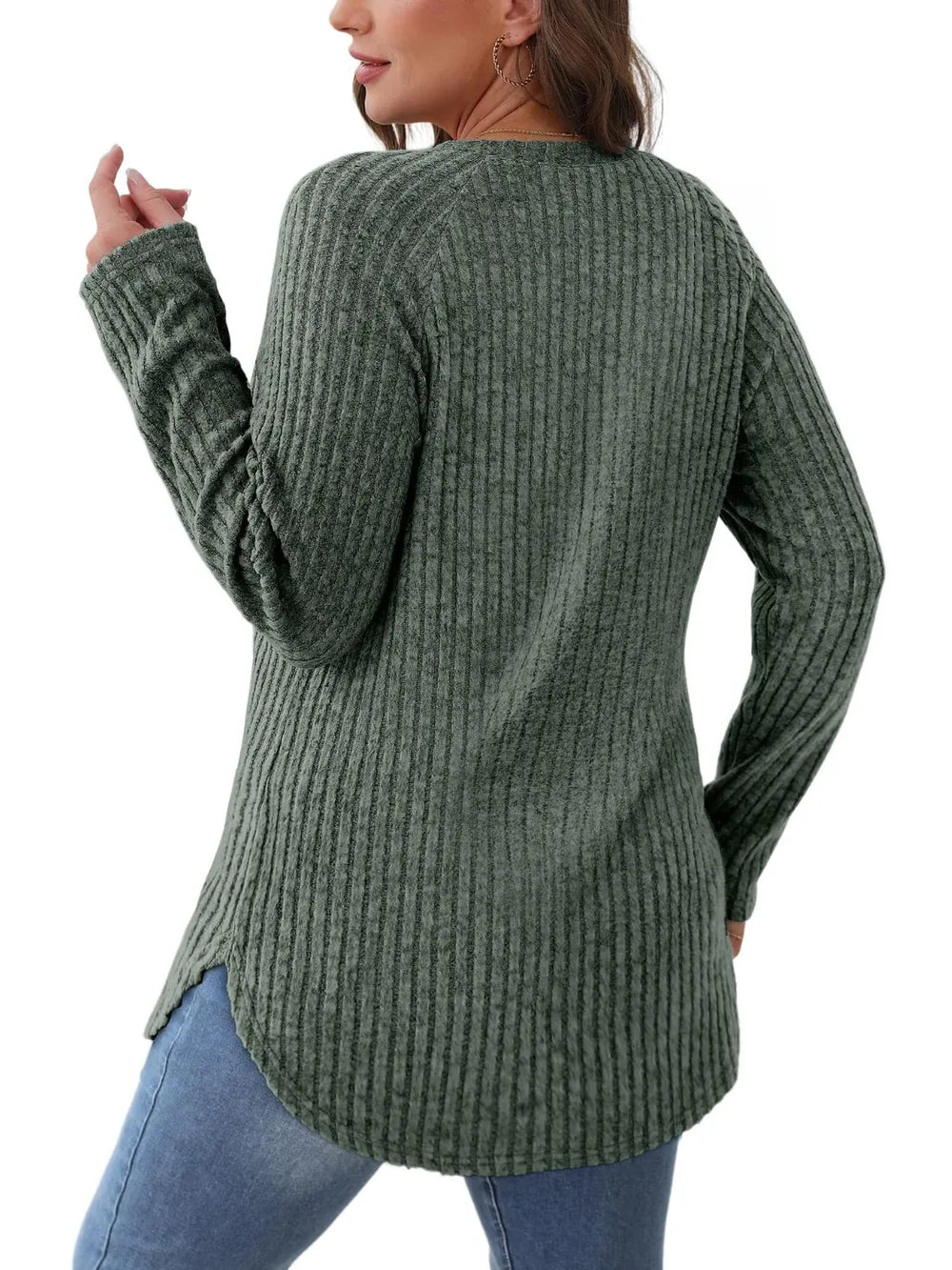 Round Neck Raglan Sleeve T-shirt (24)