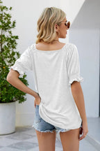 Short Flounce Sleeve Top (6)