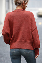 Button-up Dropped Shoulder Cardigan (12)