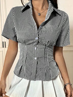 Button Down Short Sleeve Shirt (15)