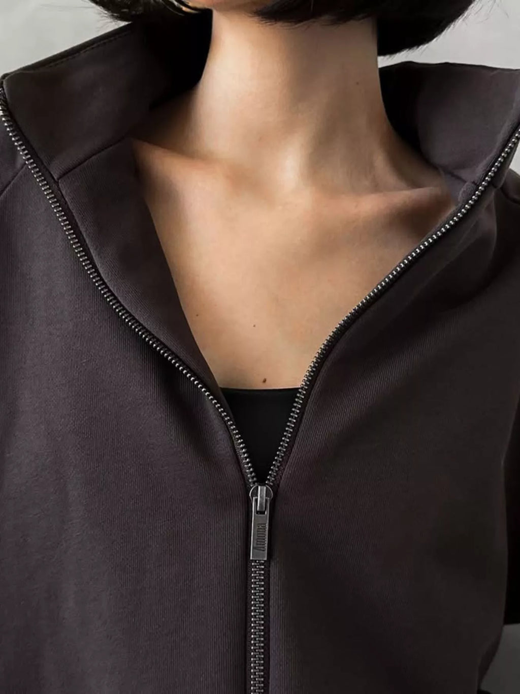Zip Up Long Sleeve Outerwear Pants Set (13)