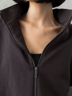 Zip Up Long Sleeve Outerwear Pants Set (13)