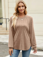 Round Neck Long Sleeve T-shirt (16)