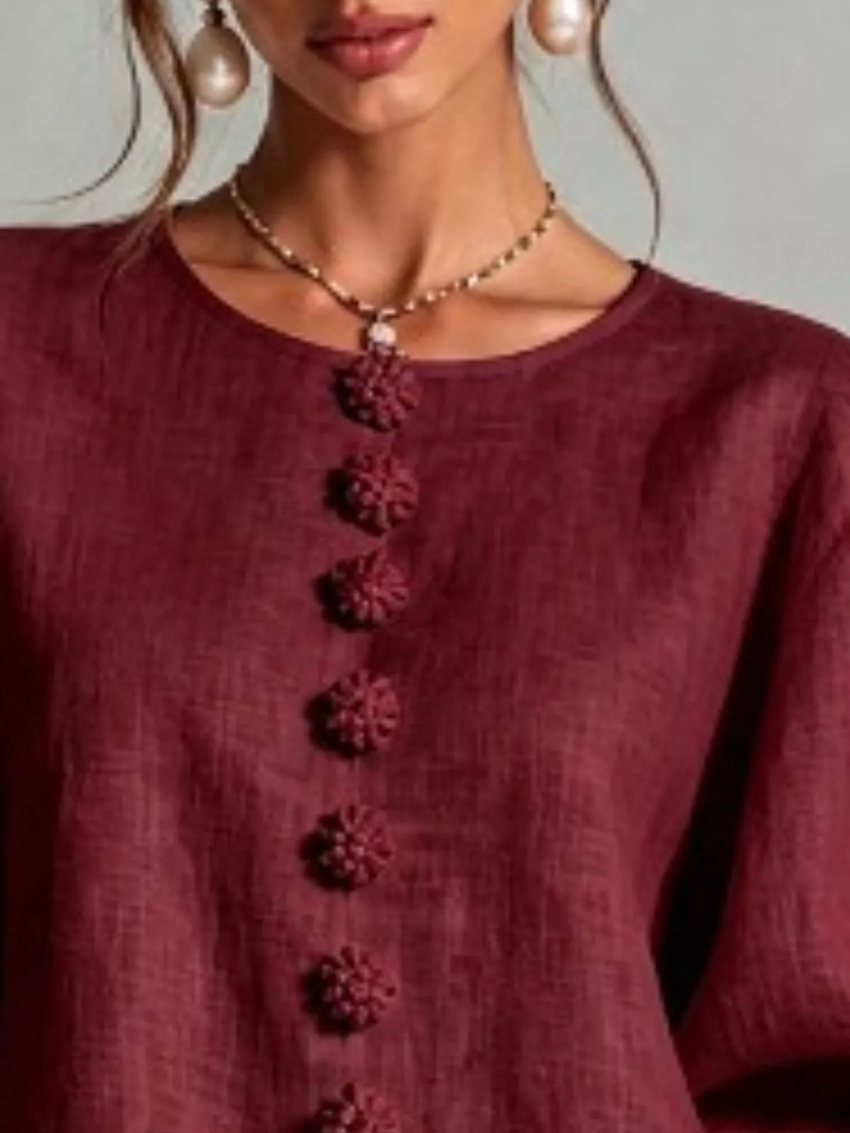 3d Floral 3/4 Sleeve Mini Dress (20)