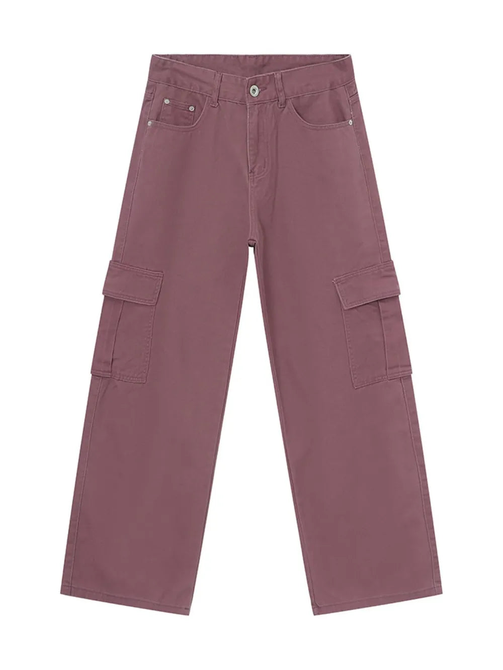 Wide Leg Cargo Jeans (8)