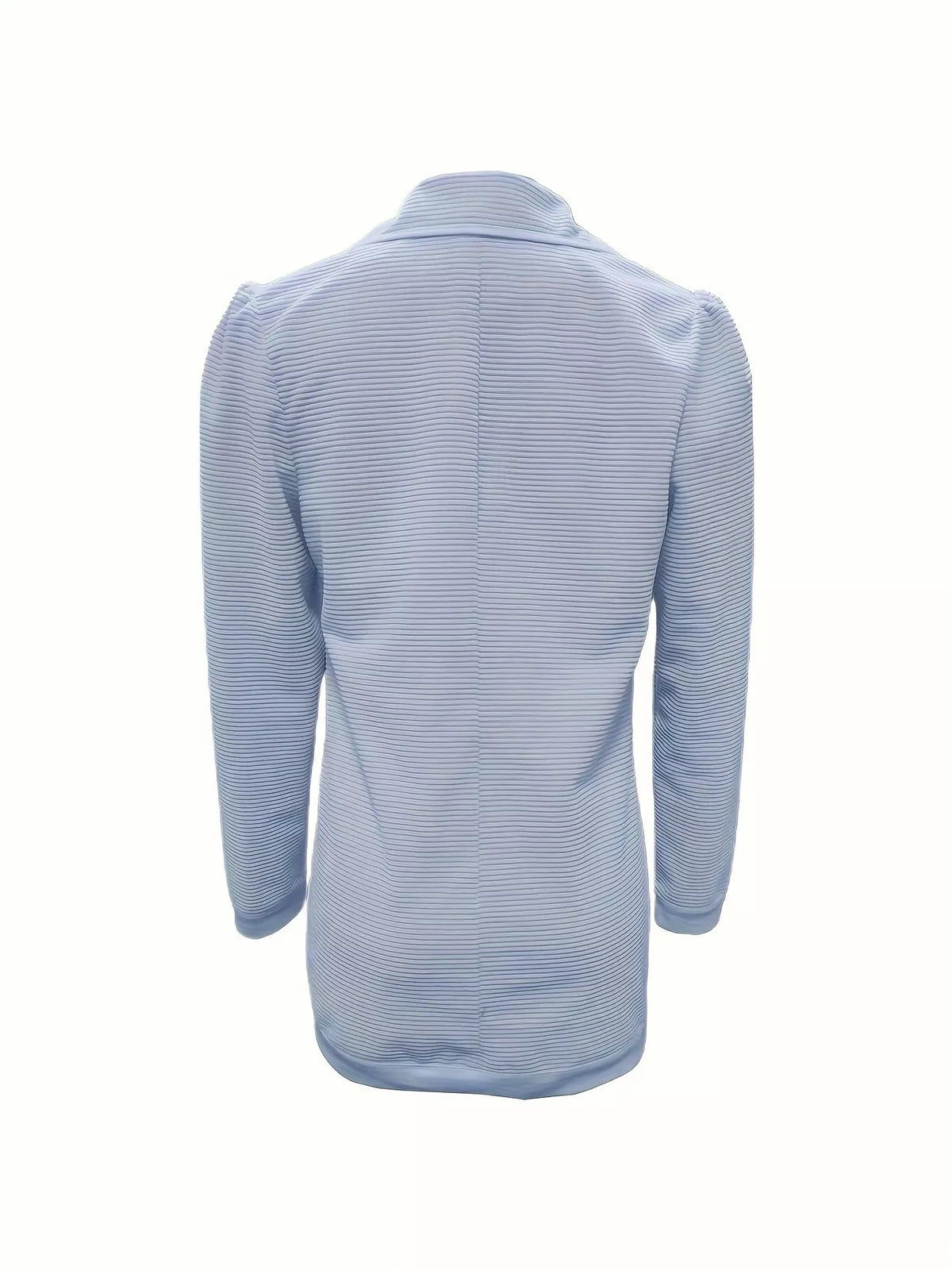 Texture Knit Double-breasted Blazer (12)
