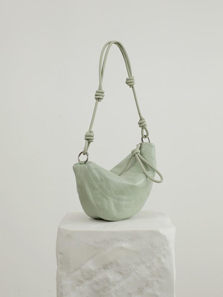 Mini One-shoulder Handbag in Genuine Leather photo 2