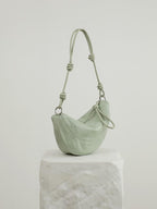 Mini One-shoulder Handbag in Genuine Leather photo 2