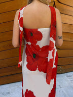 Printed Tube Maxi Dress (11)