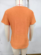 Textured Short Sleeve Top (4)