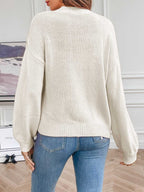 Floral Long Sleeve Open Front Cardigan (7)