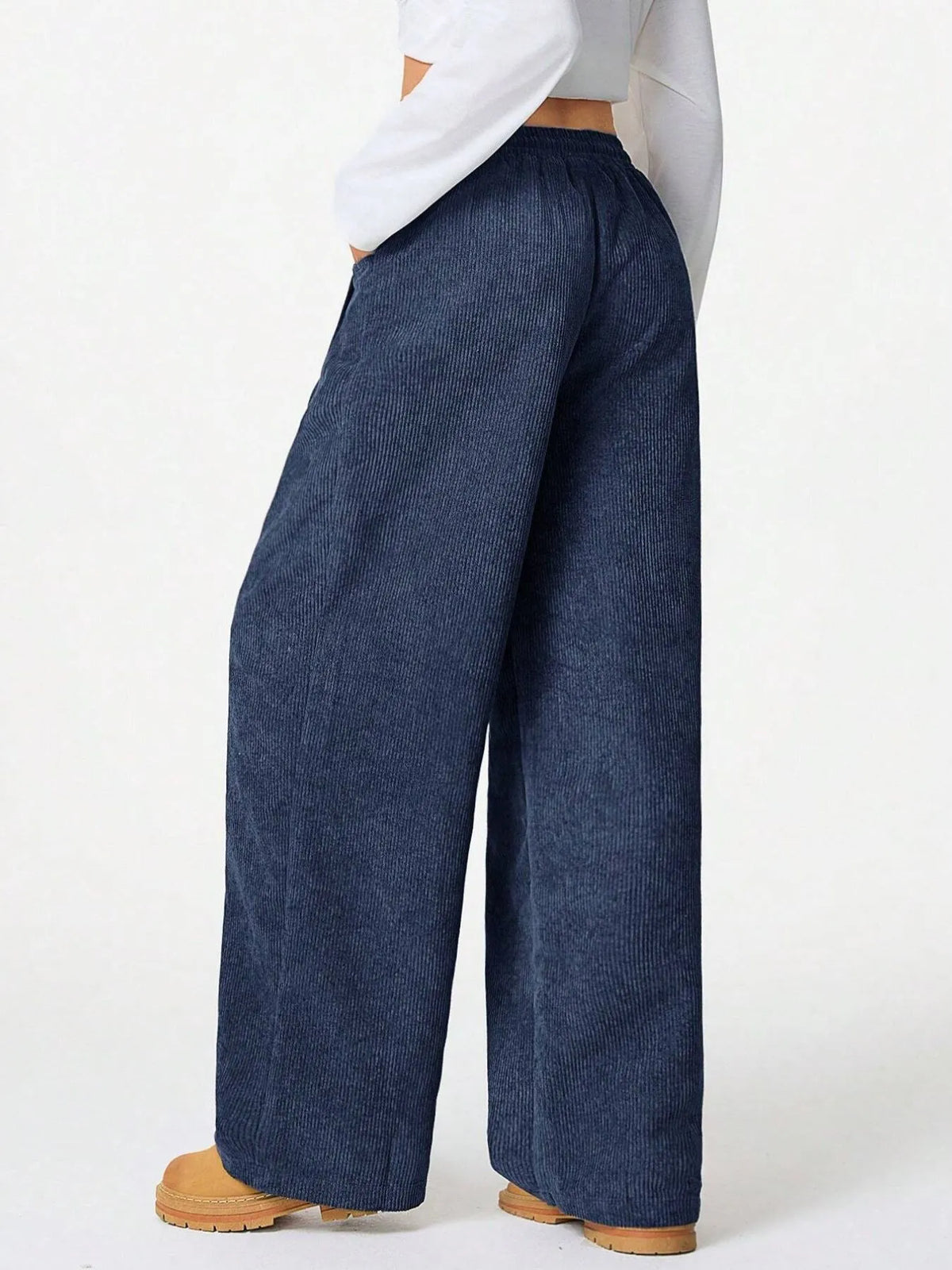Drawstring Wide Leg Pants (15)