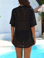 Openwork Open Front Cardigan (11)