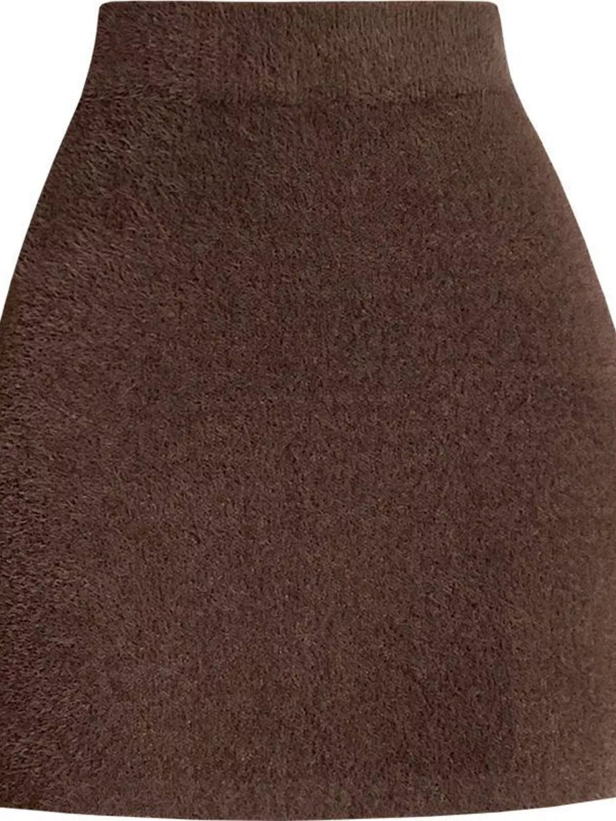 Plush Knit Mini Skirt (4)