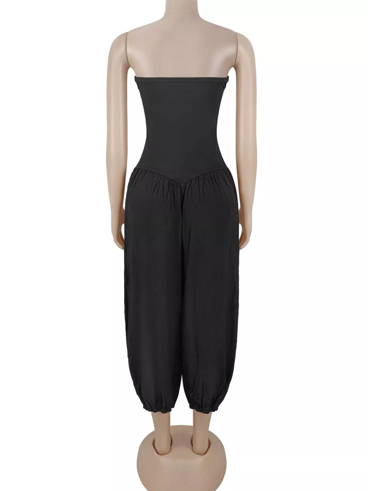 Strapless Ruched Wide-leg Jumpsuit (11)
